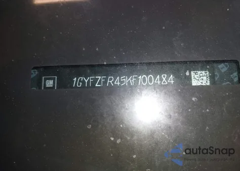 2019 Cadillac Xt4 Sport из США, поврежденный, VIN 1GYFZFR45KF100484